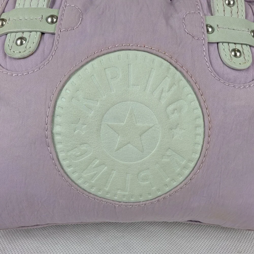 Kipling GEENA Large Shoulder Bag Purple- Good condition- Fast Ship - Picture 3 of 16